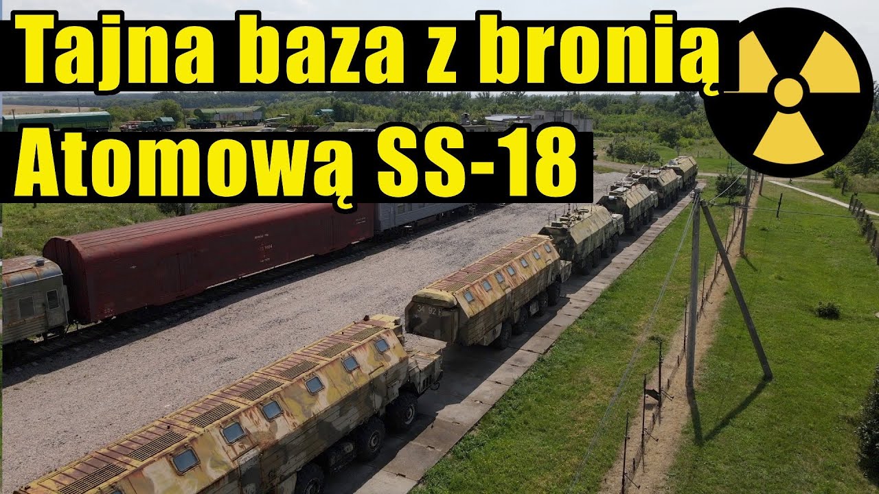 Tajna baza z rakietami międzykontynentalnymi SS-18 Satan - Pierwomajsk Ukraina