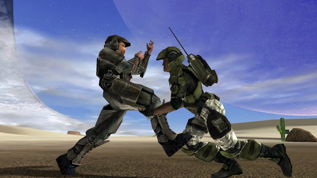 Halo 1 Marines VS. Halo 3 Marines
