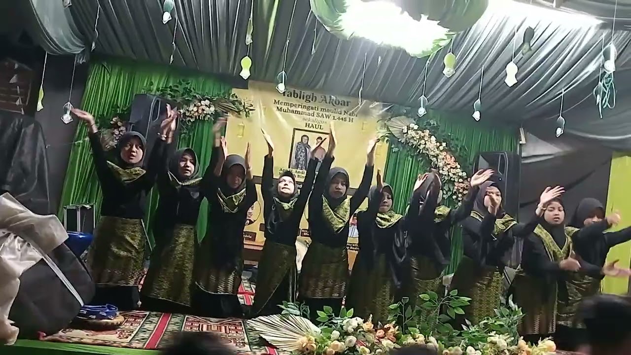 tarian saman madrasah al-mubarokah