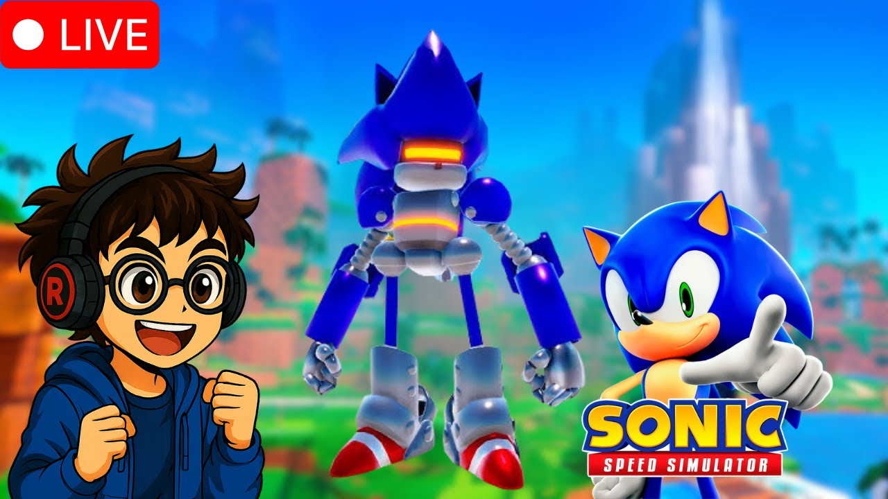 BORA DE SONIC SPEED SIMULATOR MECHA SONIC (ROBLOX)