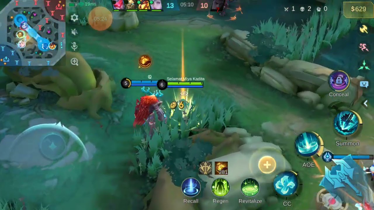 Selamat Miya Kadita Moba Legends 5v5 Vexana Kadita