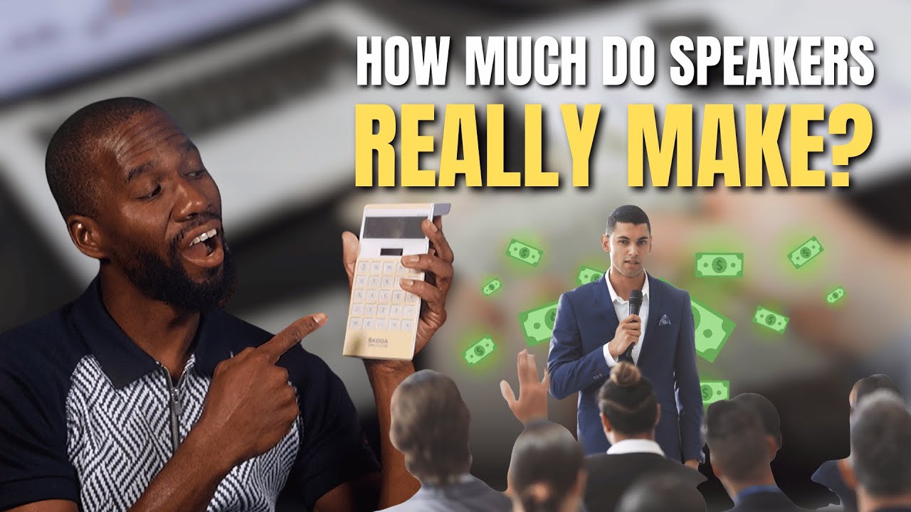 How Much Do Professional Speakers Earn? Real Numbers Explained | Dr Byron Cole