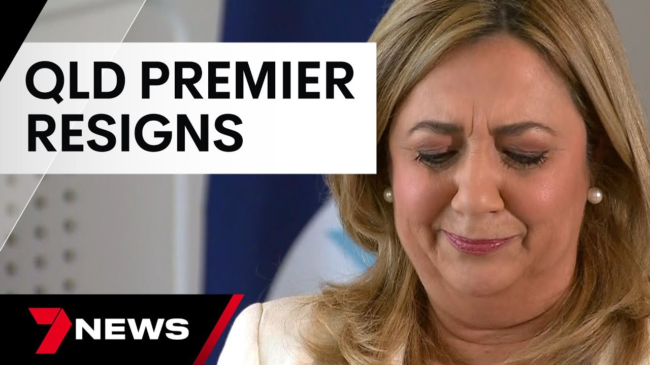 Annastacia Palaszczuk resigns as Queensland premier | 7 News Australia