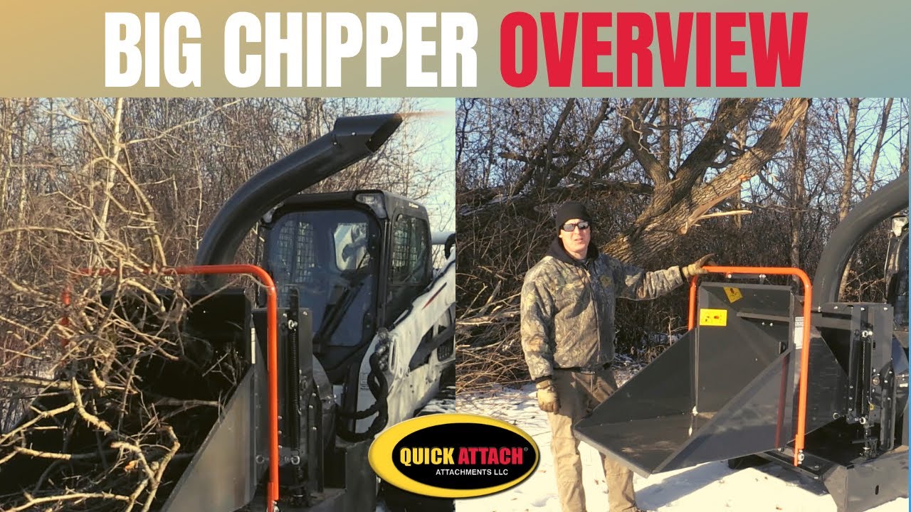 Измельчитель щепы Big Chipper™ Skid Steer