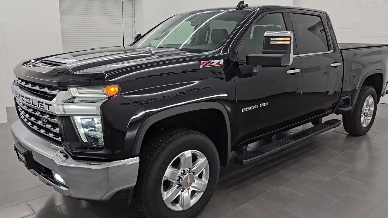 2022 CHEVROLET SILVERADO 2500 LTZ Z71 DIESEL BLACK 4K WALKAROUND 15354ZB SOLD!