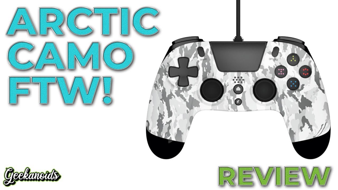 Gioteck VX4 Camo Premium PS4 & PC Controller Review
