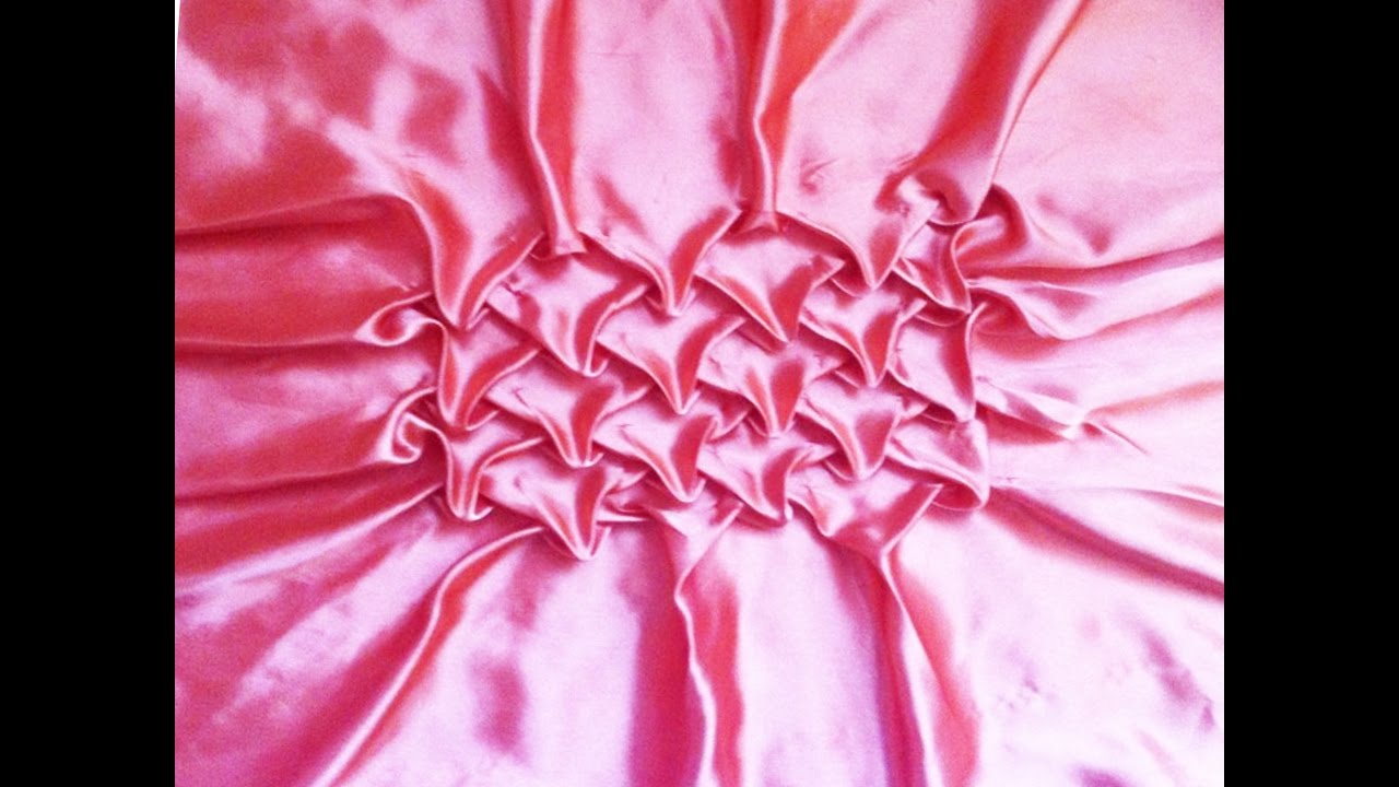 Canadian smocking,Beautiful fabric manipulation technique.