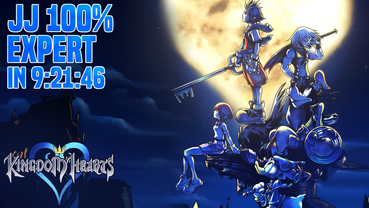 Kingdom Hearts (PS2) JJ 100% Expert Speedrun in 9:21:46 (World Record)