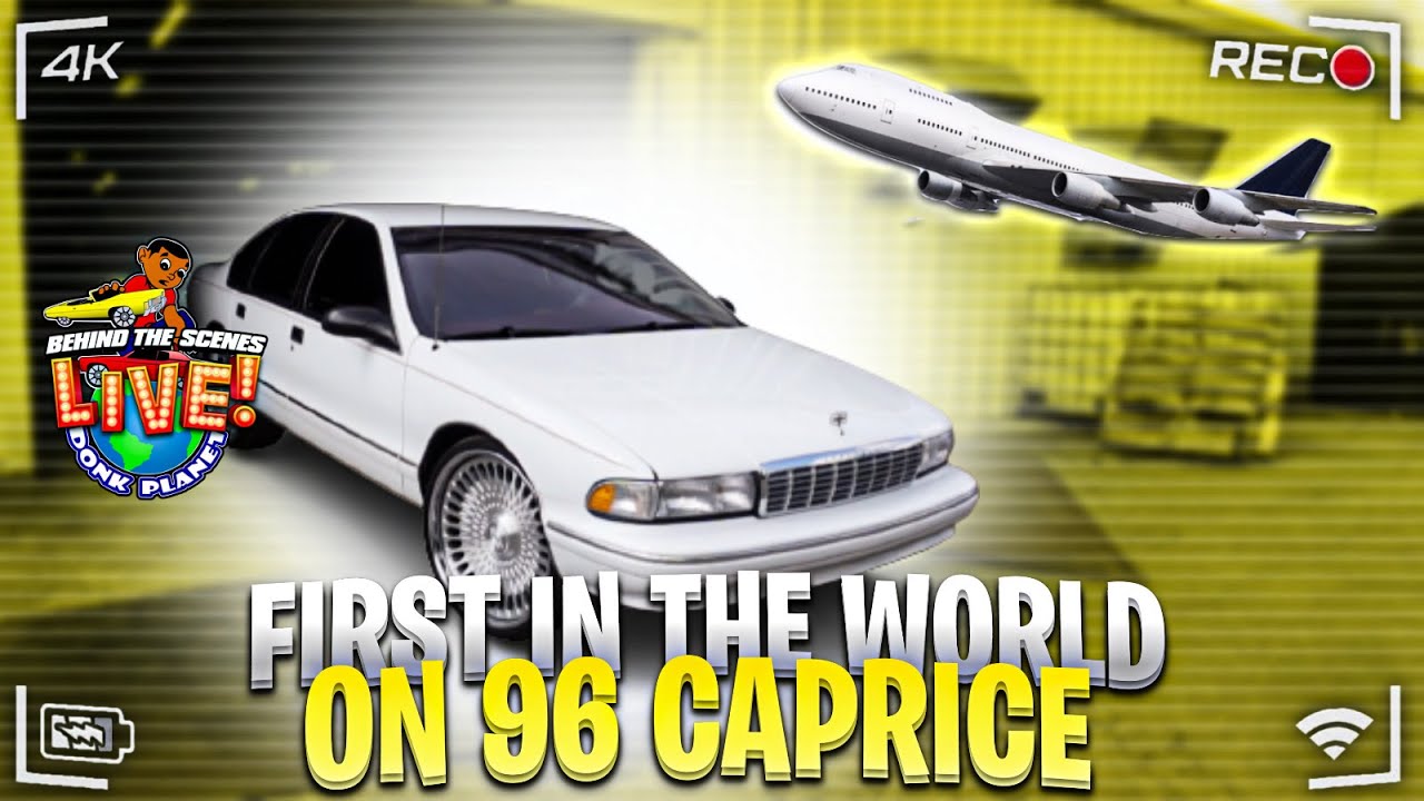 FIRST IN THE WORLD 1996 CAPRICE ON 24 INCH 1996 CAPRICE REPLICA WHEELS