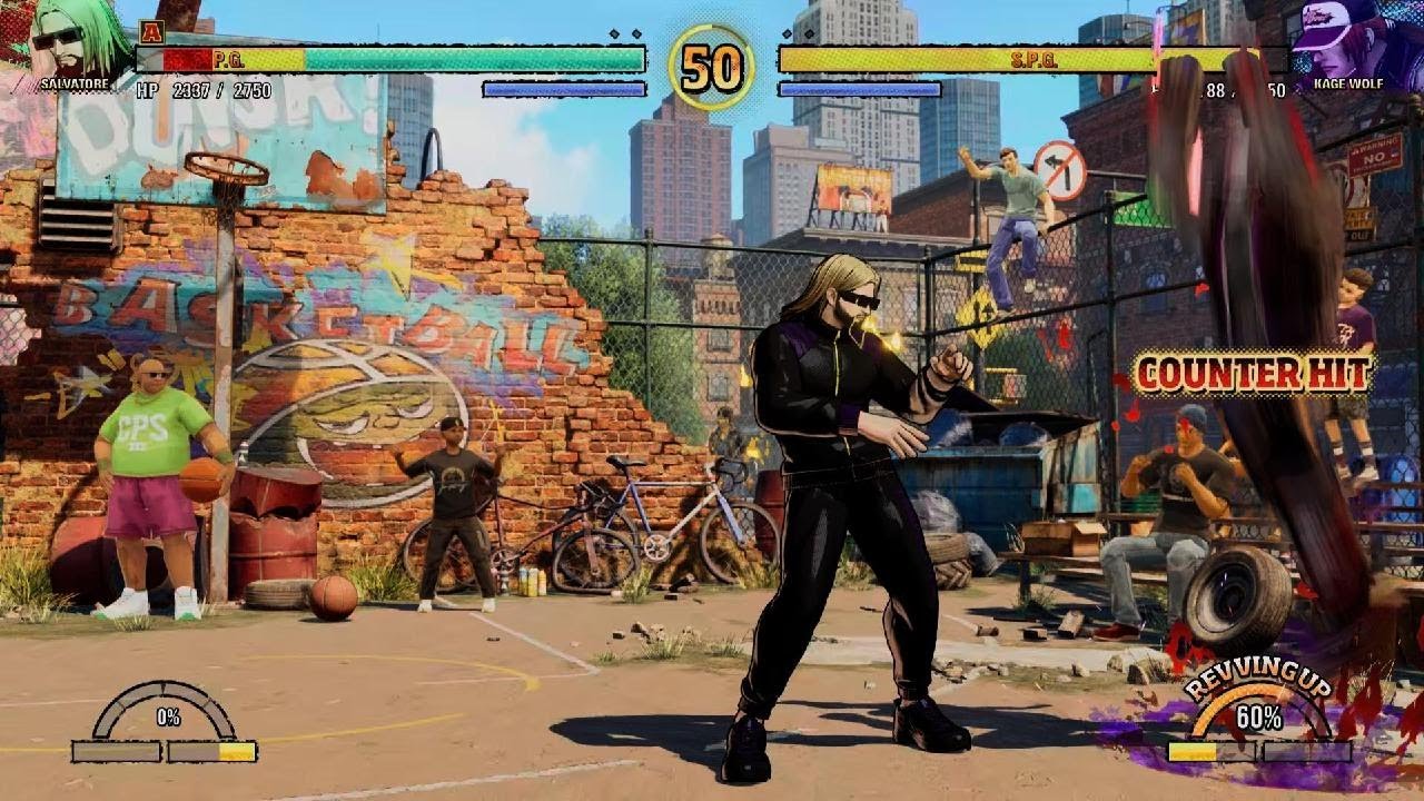 FATAL FURY: City of the Wolves Salvatore Ganacci vs Kage Wolf (EOST) Pt4