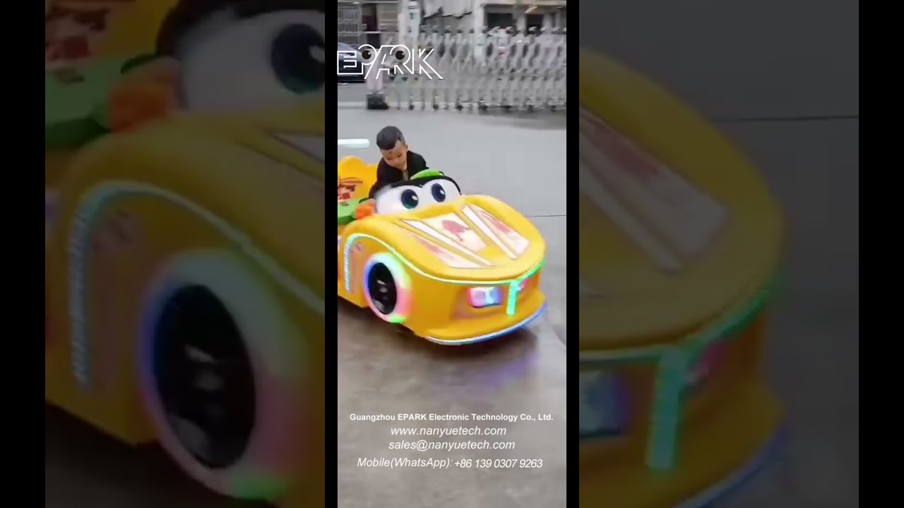 EPARK New Design High Power Amusement Park Ride Kids Bumper Car For Sale Amusement Park