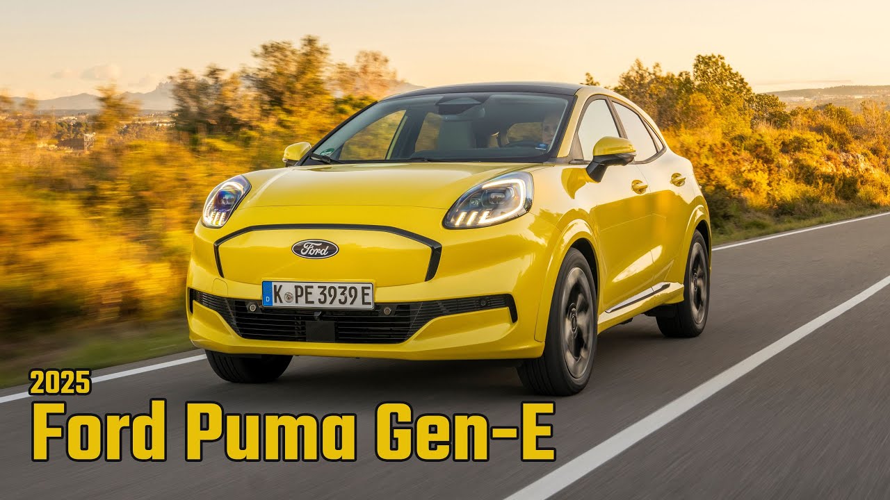 2025 Ford Puma Gen-E in Electric Yellow | Compact Crossover