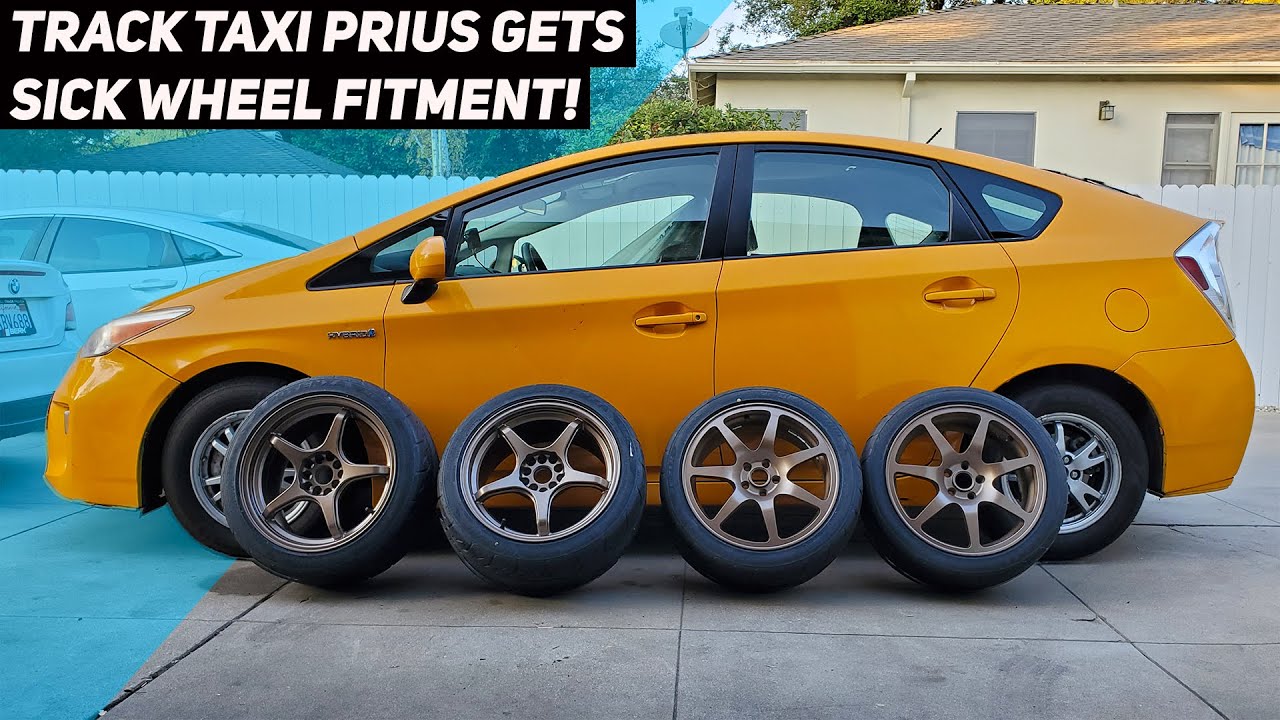 Aggressive Wheel and Tire Setup for My Toyota Prius -- Track Taxi Episode 3