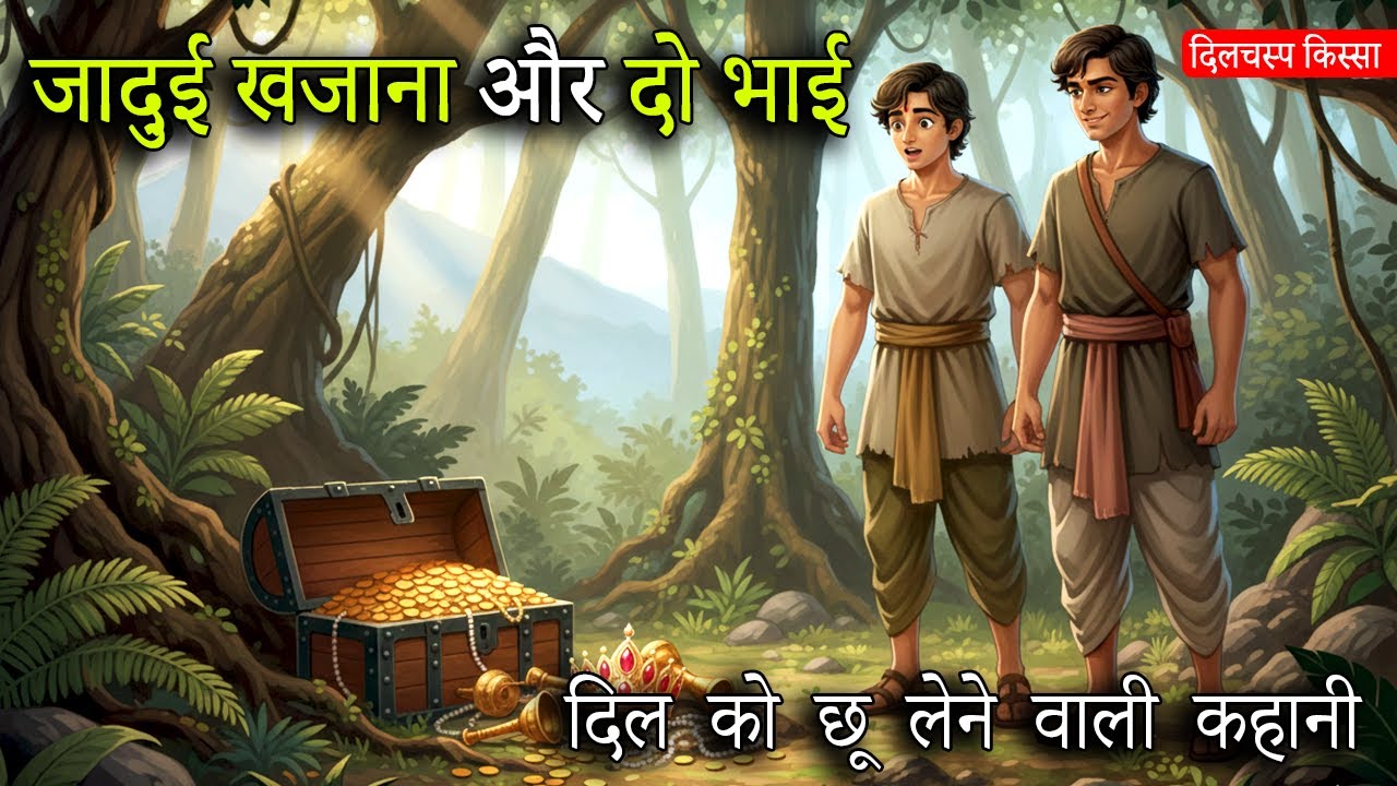 🔴 जादुई खजाना और दो भाई | DILCHASP KISSA | rochak kahani | hindi kahani | bed time story | #reach