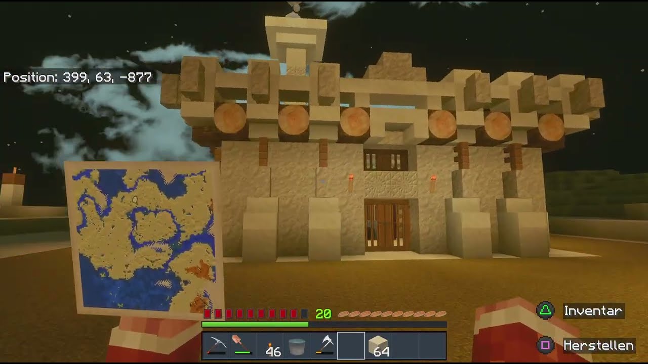 Minecraft PS5 Spielanfänger in Mine - Beginner player in Mine
