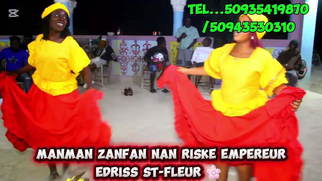 Empereur Edriss tap fè cérémonie pou djab la