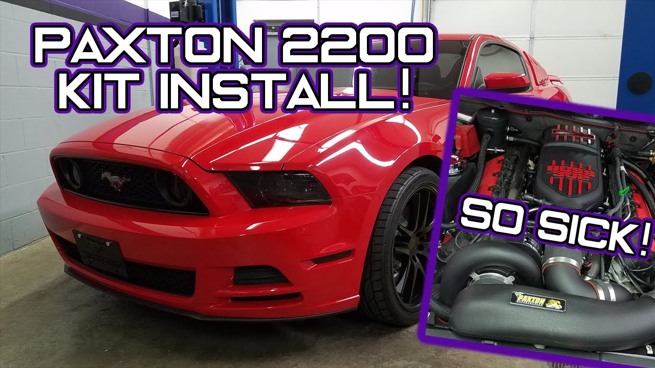 Стандартный Mustang 2014 года получает нагнетатель PAXTON 2200 и другие приятные мелочи!