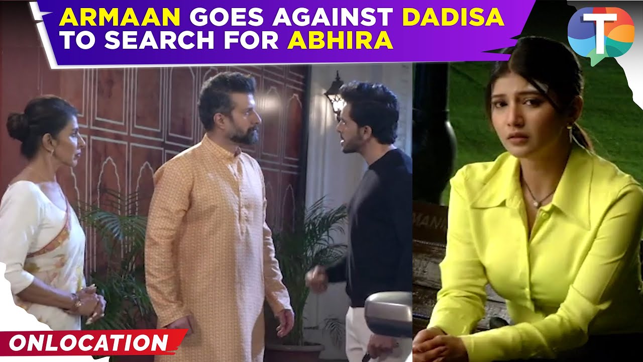 Yeh Rishta Kya Kehlata Hai: Armaan goes against Dadisa in search of Abhira at midnight
