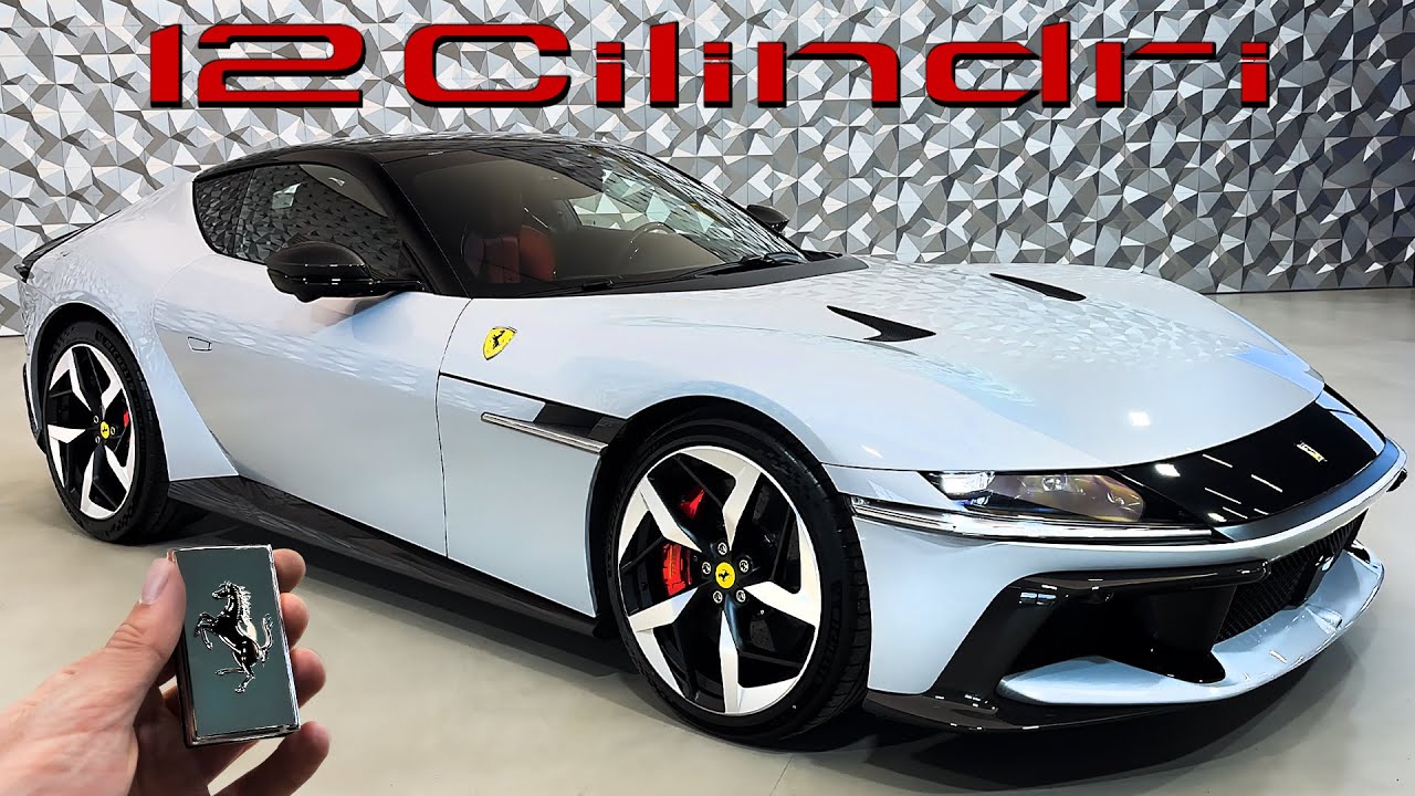 2025 Ferrari 12 Cilindri - V12 Exhaust Sound, Interior and Exterior
