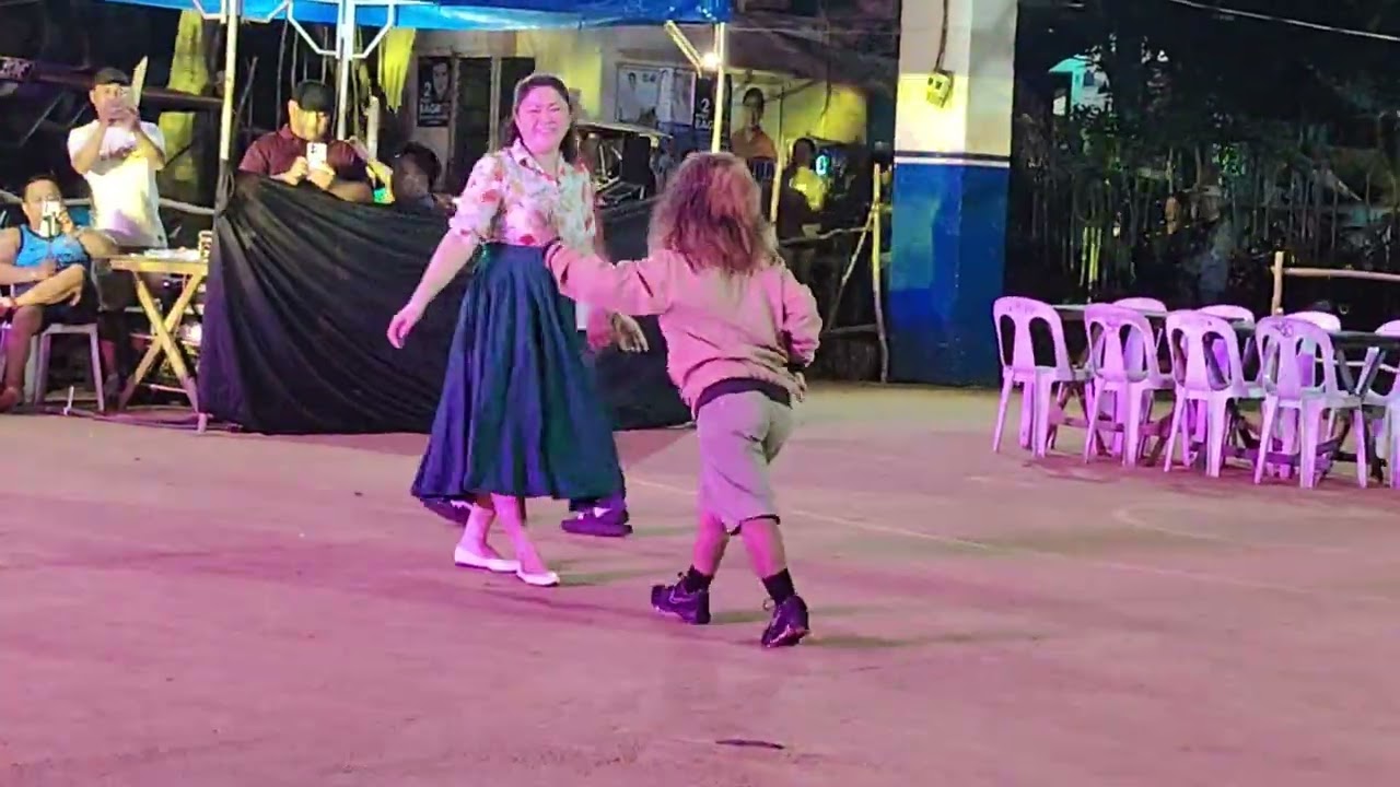 Kuratsa dance by idol Jay in brgy Bagua Vespernight #highlights2025 #fiestas2025 #viralpost2025 