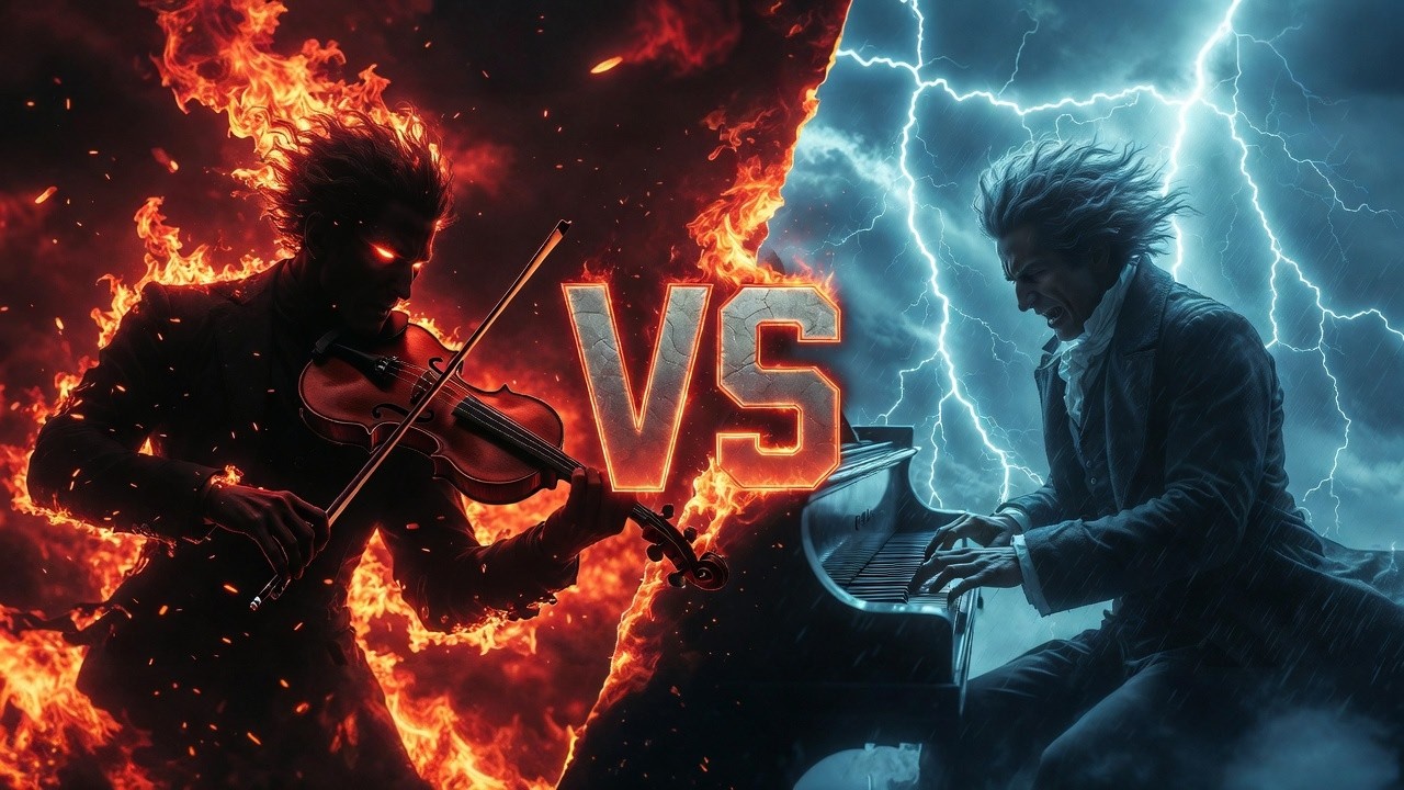 Impossible Duel: Paganini vs. Liszt (Speed Test) ⚡