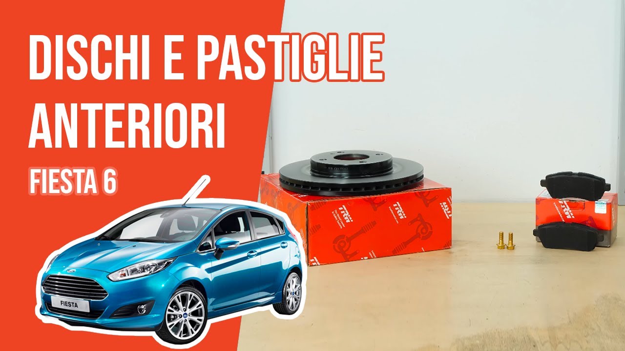 Cambio dischi e pastiglie anteriori Fiesta 6 🚗