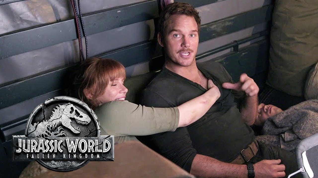Jurassic World: Fallen Kingdom | Chris & Bryce's Onset Antics | Now on Blu-ray, DVD & Digital