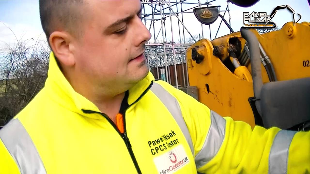 Ładowarka Teleskopowa - Tutorial Egzamin Kurs CPCS w UK Forklift Telescopic - Polski Egzaminator