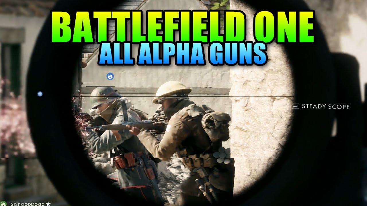 Battlefield 1 All Guns Overview | BF1 Gameplay