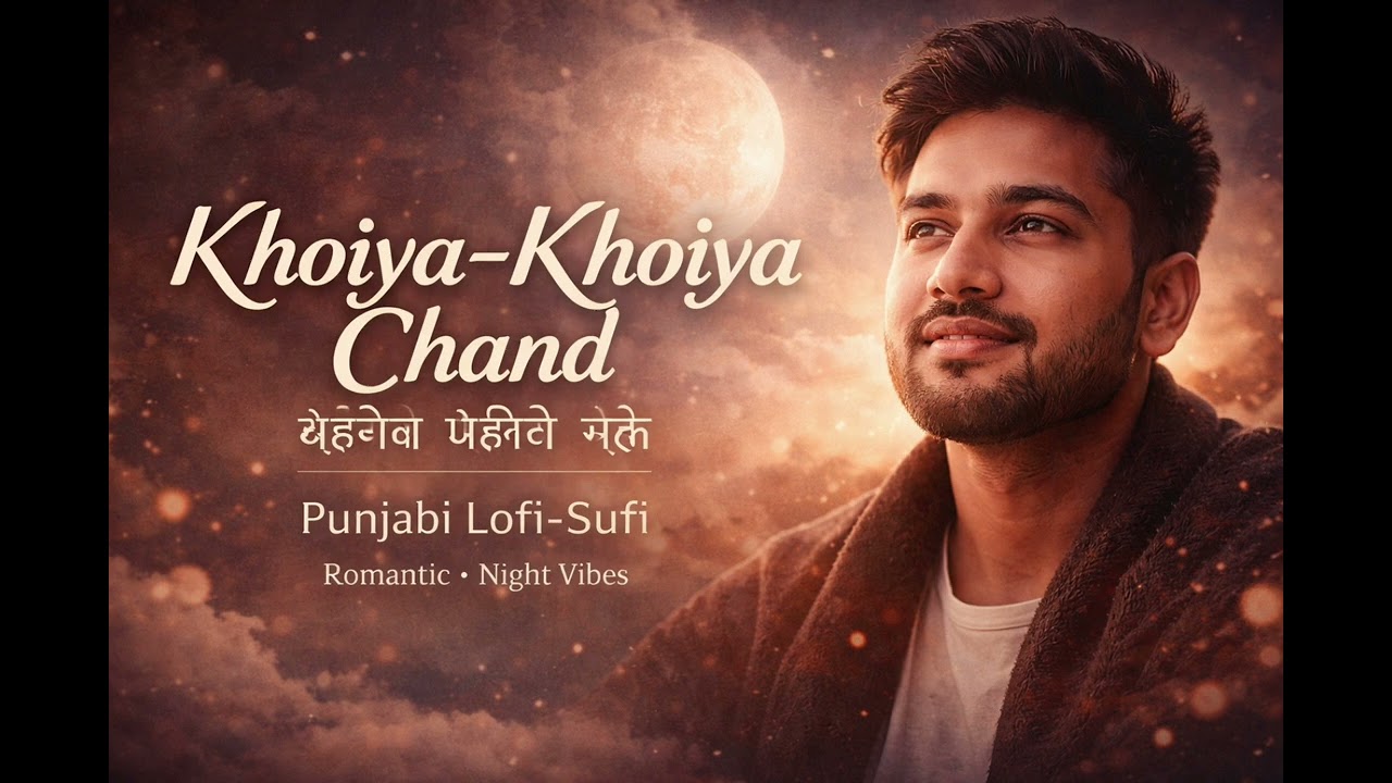 Khoiya Khoiya Chand 🌙 | Punjabi Lofi-Sufi | Romantic Night Vibes