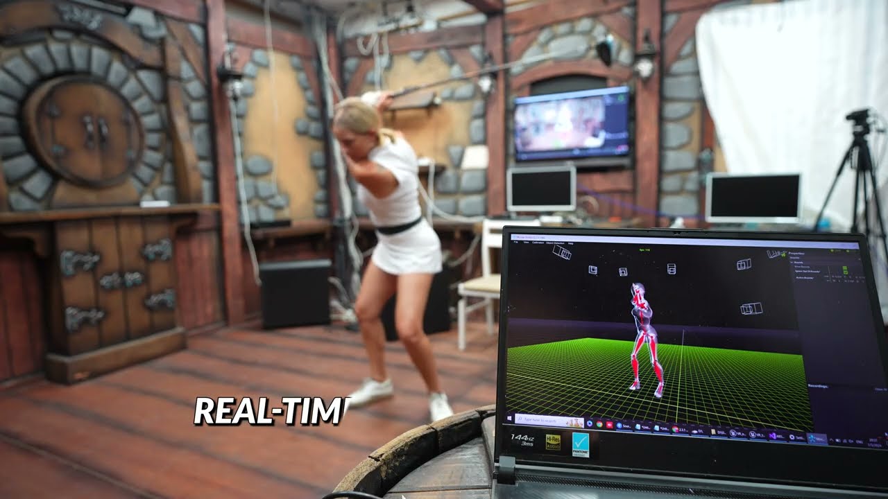 Revolutionizing Sports Broadcasting AR 51's AI-Powered Real-Time Motion Capture (9ms latency)