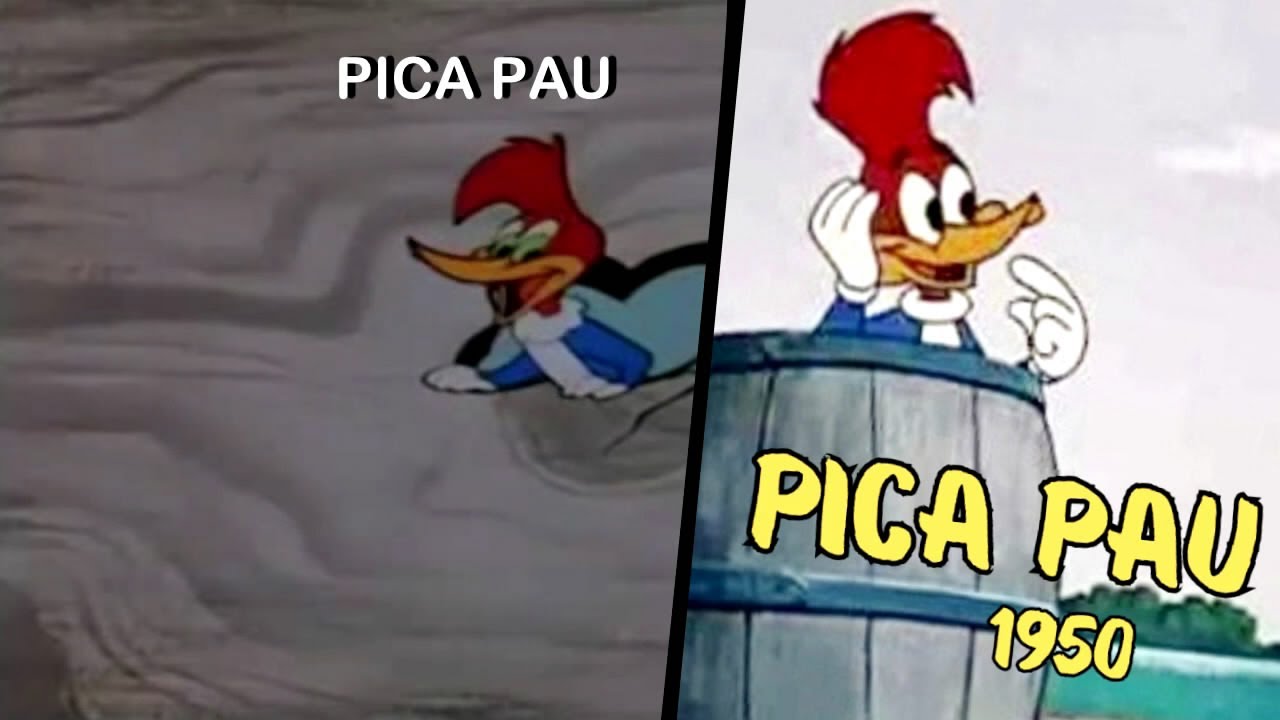 1951 Série Pica Pau (Desenho Animado)