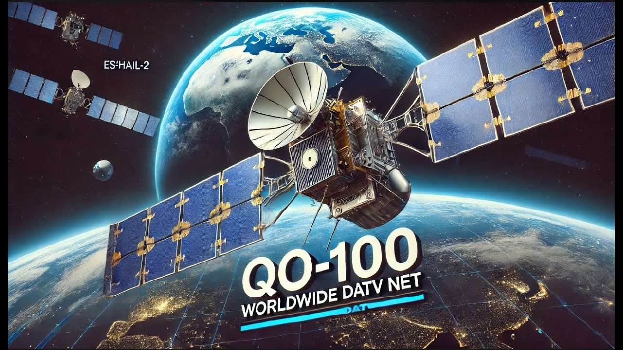 LIVE from QO-100 SAT -  DATV WW Net