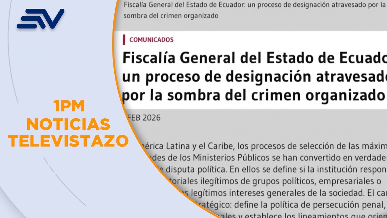 Alerta sobre crisis judicial | Televistazo | Ecuavisa