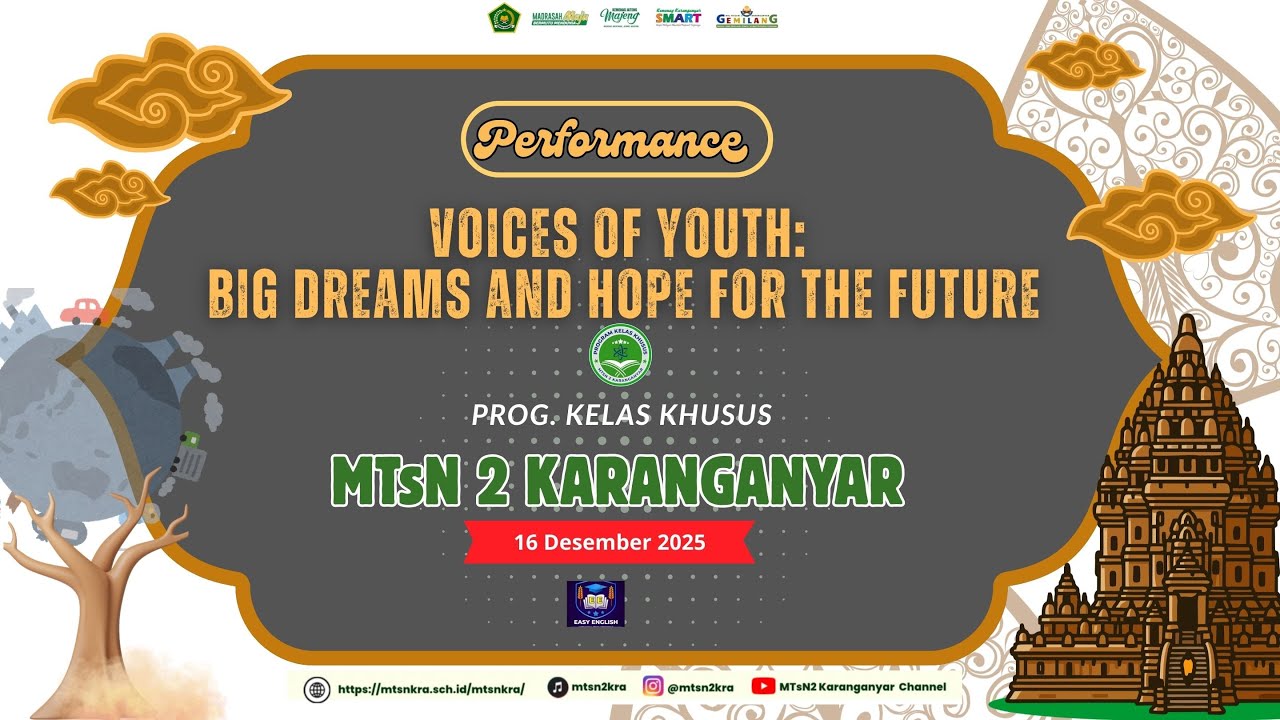 🔴📡 LIVE Performance II PROG. KELAS KHUSUS II Voices of Youth: Big Dreams and Hope for the Future