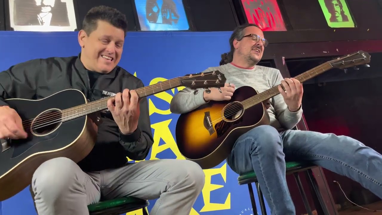 Roger Lima & Chris DeMakes (of Less Than Jake) - “National Anthem” (Carrboro, NC | 12.1.22)