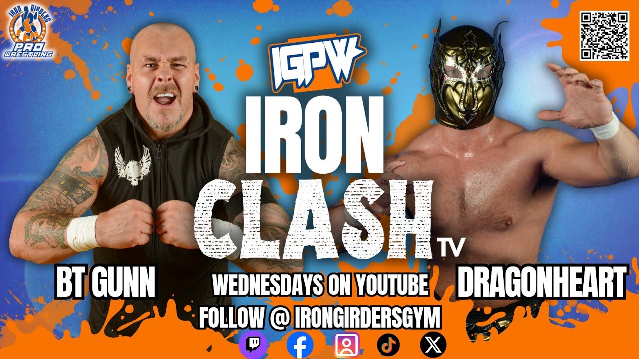 IGPW Iron Clash TV | BT Gunn vs Dragonheart