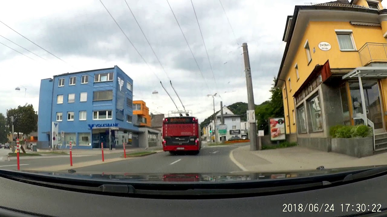 Driving Salzburg - Baden (Austria) 326km