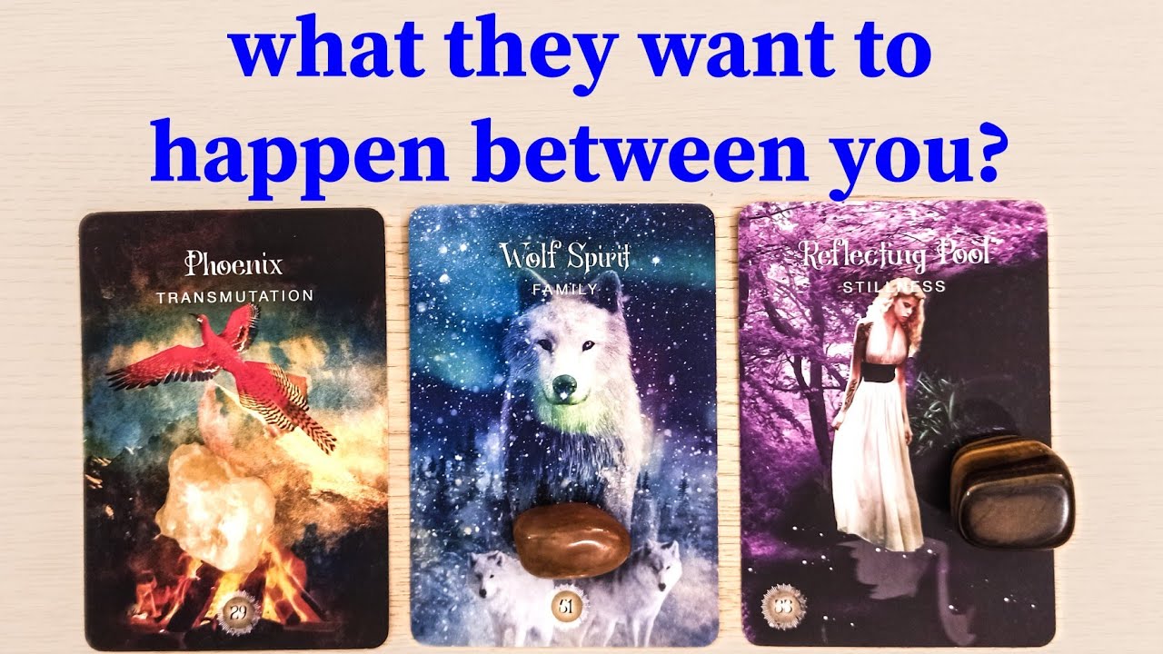 WHAT DO THEY WANT TO HAPPEN BETWEEN YOU?! INITIALS!  PICK A CARD TIMELESS TAROT READING