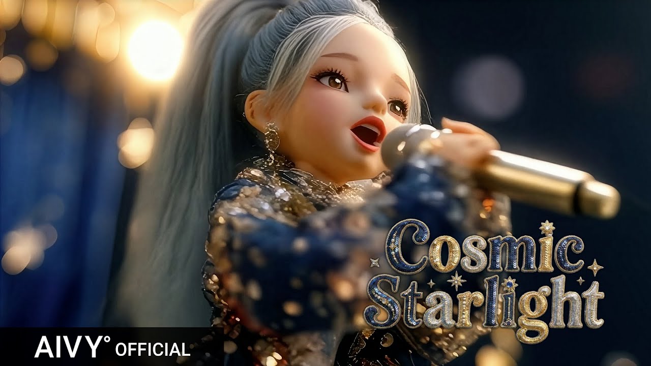 AIVY° – Cosmic Starlight (Официальный клип) │ Полностью созданное ИИ музыкальное видео
