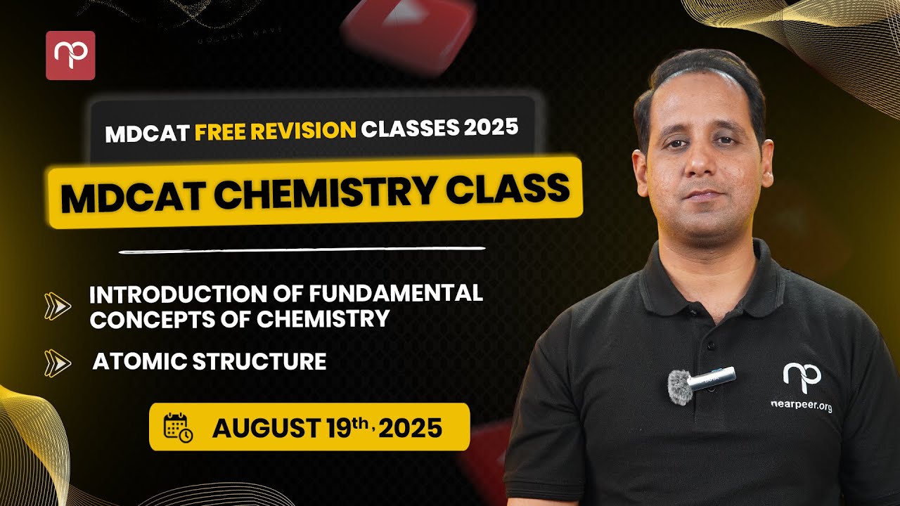 🔴 Day 2 | MDCAT Chemistry | Fundamental Concepts Of Chemistry & Atomic Structure  | Manzil Batch