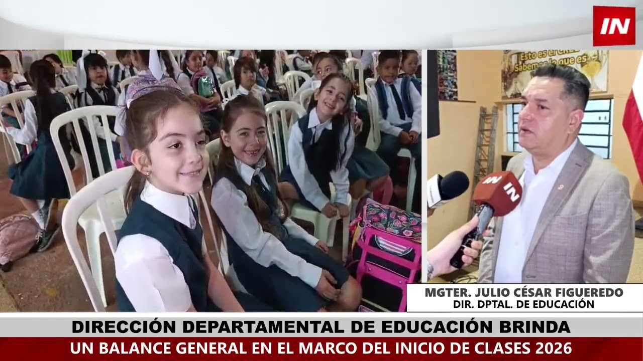 GOBERNACIÓN ARRANCA EL AÑO LECTIVO 2026 CON OBRAS Y PROGRAMAS EDUCATIVOS