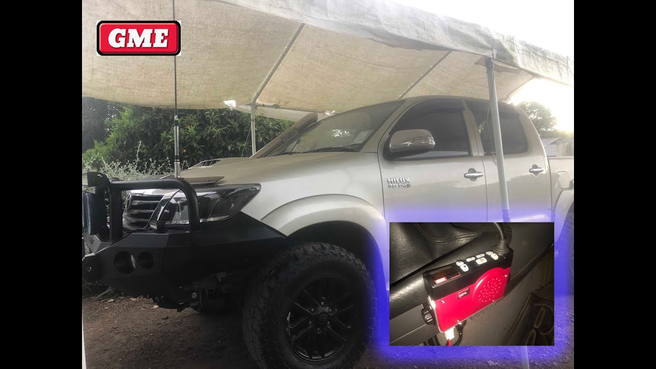 GME Radio Install in Hilux