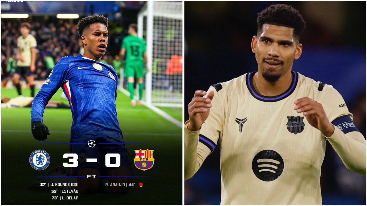 Je pr&eacute;f&egrave;re en rire...Chelsea vs Bar&ccedil;a (3-0)