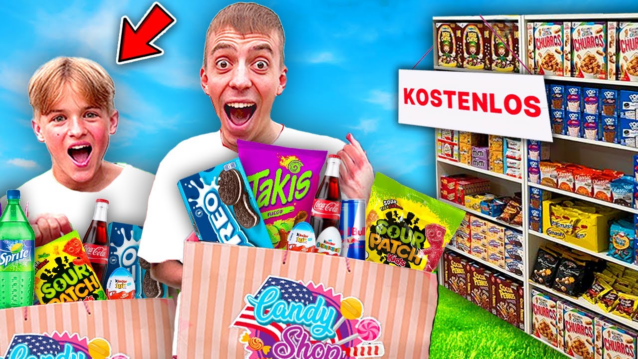 Ich ER&Ouml;FFNE GRATIS S&Uuml;SSIGKEITEN LADEN f&uuml;r meine&nbsp;FANS!&nbsp;😍