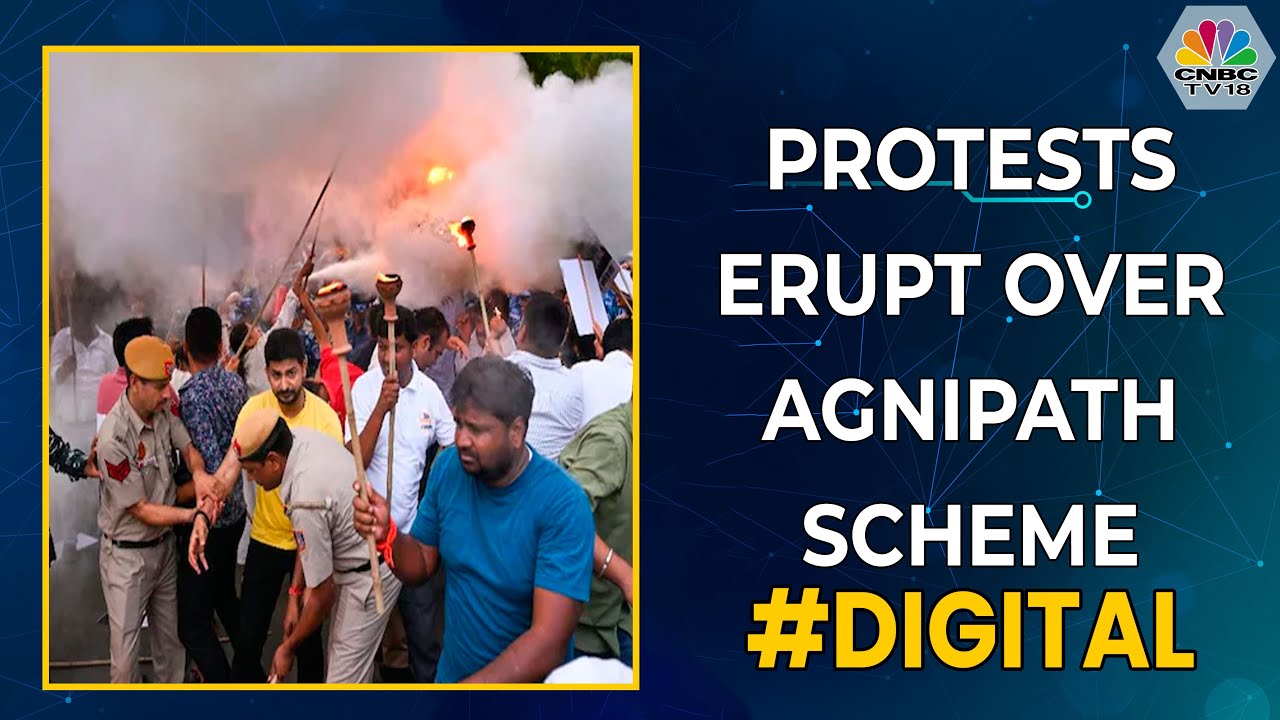 Protests Erupt Over Agnipath Scheme | CNBC-TV18