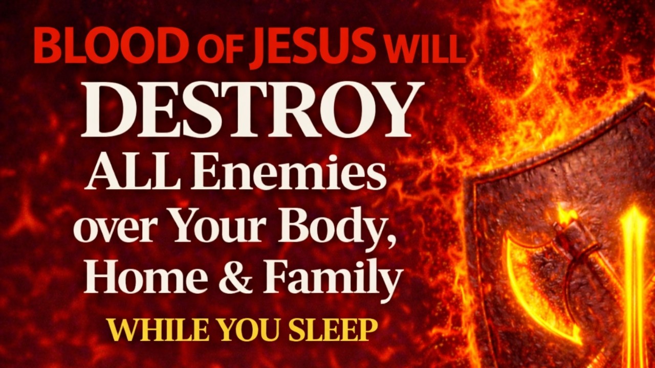 The Blood of Jesus Protects Your Body, Home & Family While You Sleep