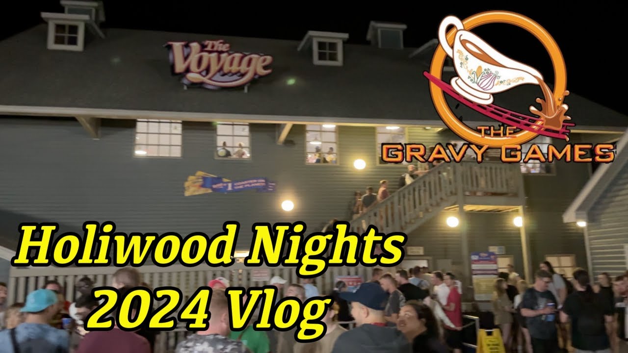 Holiwood Nights Opening Night 2024 | Holiday World | Last Train of the Night on Voyage!!!!