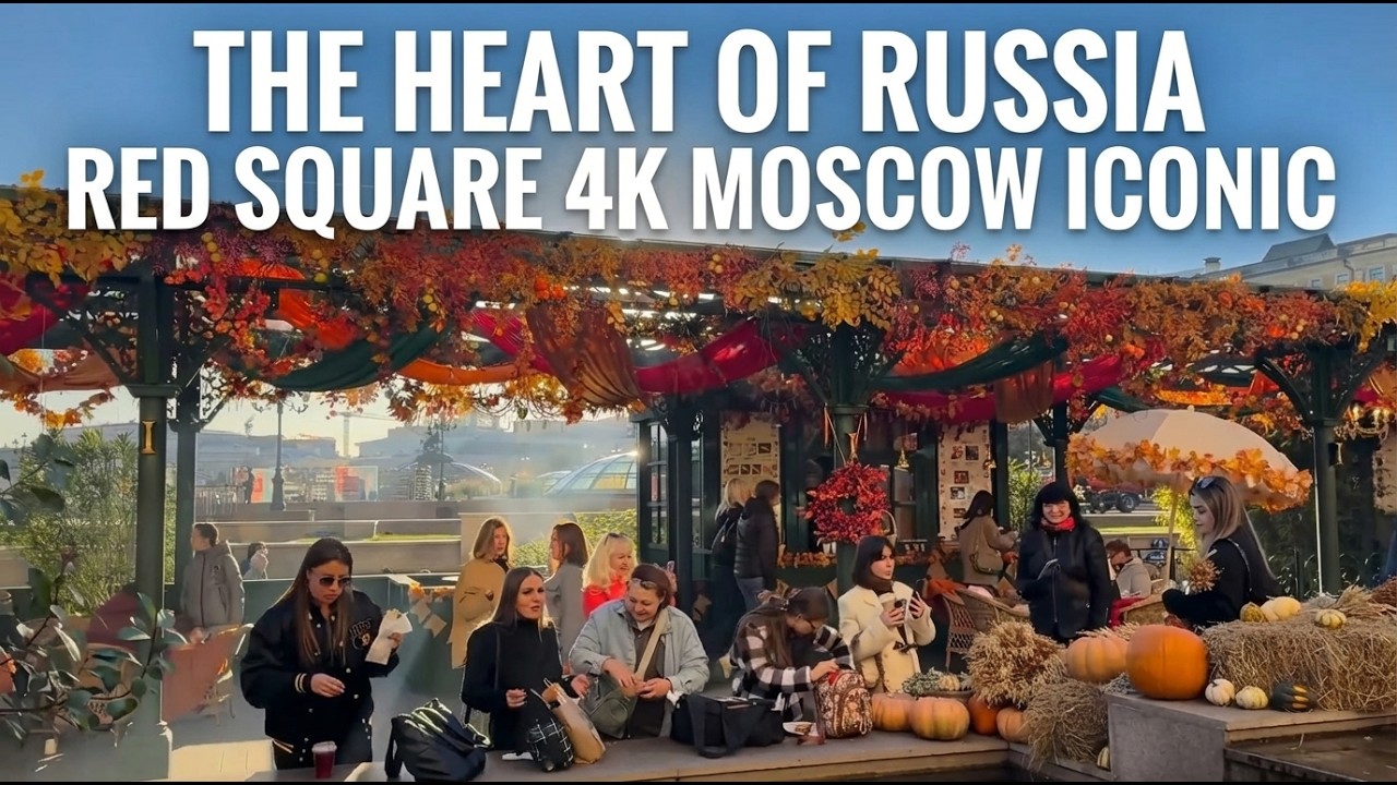 The Grandeur of Red Square: A Cinematic Walk in Moscow