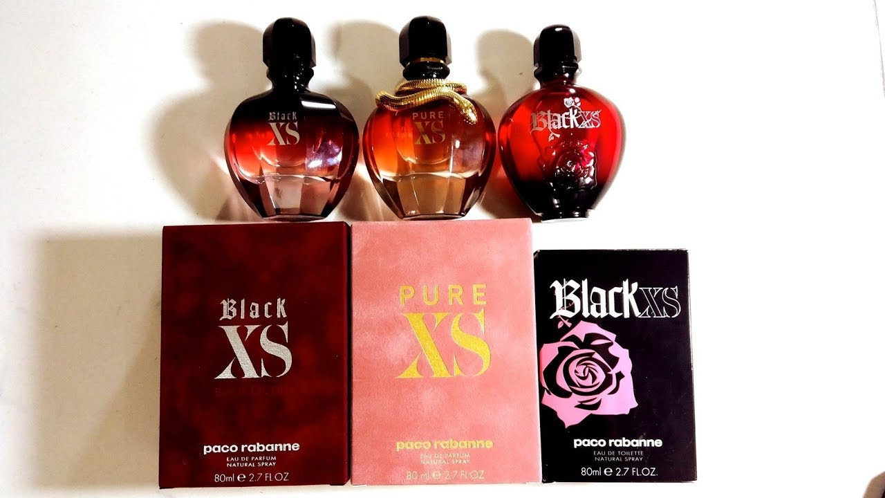 Paco Rabanne XS EDT/EDP and Pure XS For Women